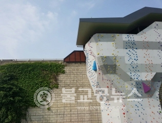 강서한강공원 스포츠 클라이밍 즐기자