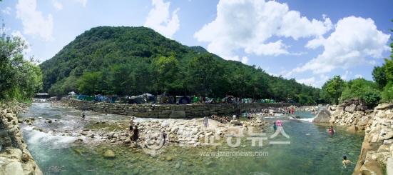 제천 송계계곡, 힐링지를 찾아서