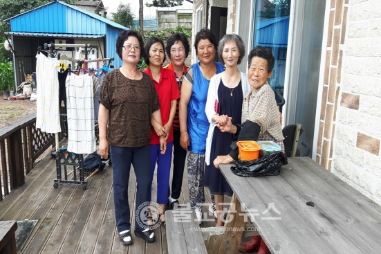 석성면, 어르신 밑반찬 나눔행사