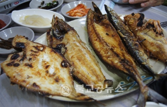 주문진생선구이, 활어회와 더불어 별미