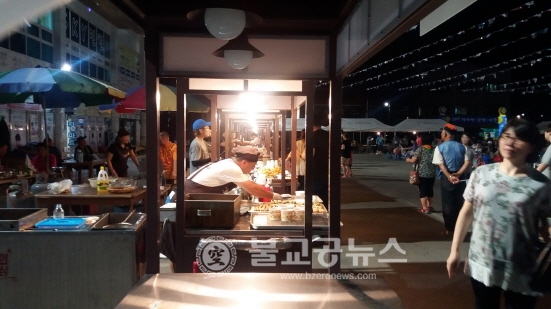 부여군, 백마강 달밤시장 매대 운영자 모집
