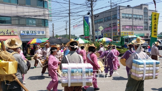 부여 홍산, 저산팔읍상무사 공문제 문화축제로!