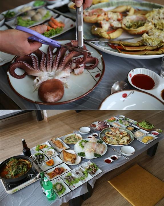 속초 맛집 북한횟집, 가성비 좋은 대게 코스 요리로 주목