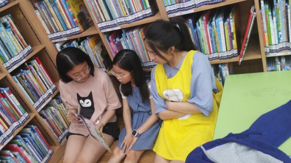 천안시, 중학생 언니 ‧ 누나와 함께 영어그림책 읽기