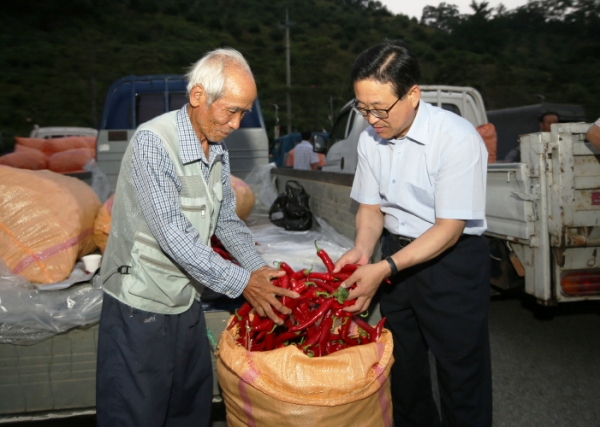 괴산홍고추시장, 성황리에 마무리
