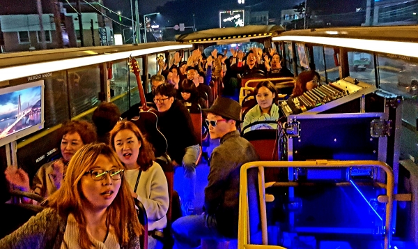 여수낭만버스 시간을 달리는 버스커 추석 특별운행