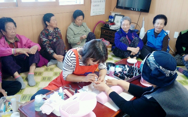 삼성전자 레인보우봉사단, 담양군 무정면서 봉사활동