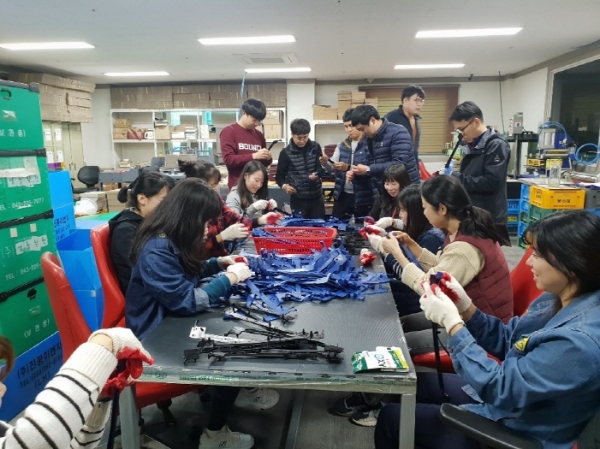 충북산림환경연구소, 생산적 일손봉사 활동구슬땀