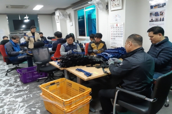 충북농산사업소, 희망일굼터 봉사활동
