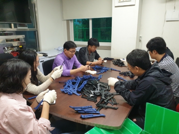 충북산림환경연구소, 희망일굼터일손 나눔실천