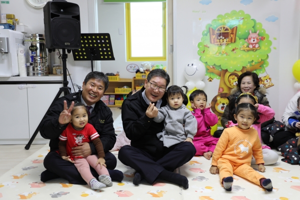 영동군, 군립 심천어린이집 리모델링공사 준공 개소식