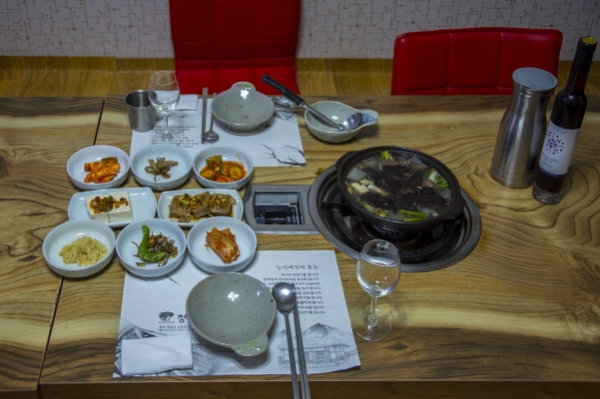 [영상 / 포토] 영동군 상촌 청학동식당 자연산 버섯요리