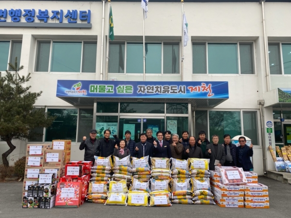 제천시 청풍면, 소외계층 위한 온정손길 이어져