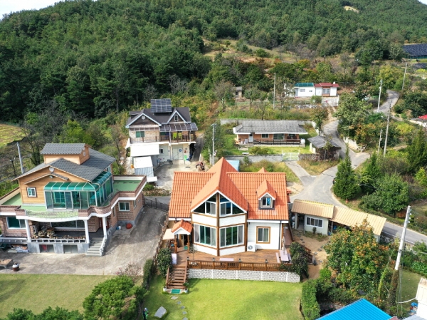 [여행 명소] 황간 월류봉 커피 볶는 집 달빛 프로방스