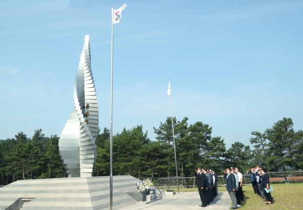 보은군, 제71주년 6.25전쟁 충혼탑 참배