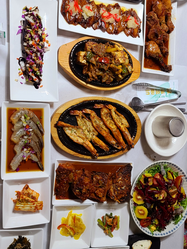 [맛집 탐방] 금산군, 마당 있는 집 한정식