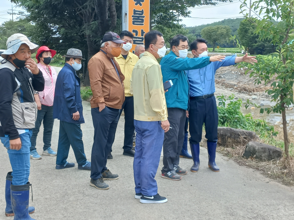 [카메라 뉴스] 경주시, 추석연휴 잊은 피해복구