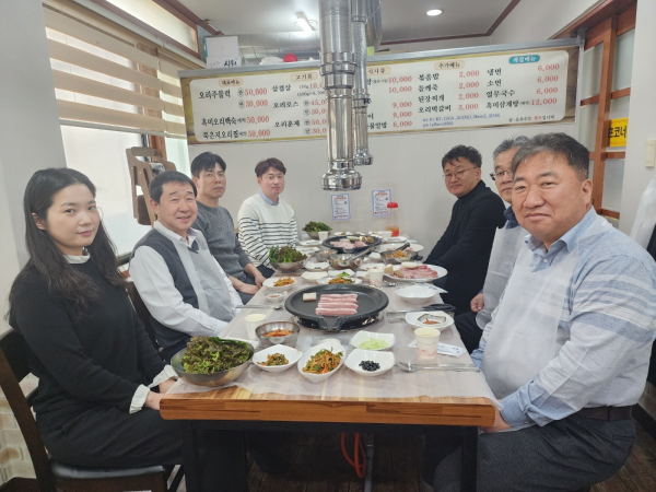 이재영 증평군수, 공직자 착한가격업소 이용주간 앞장