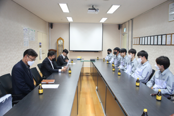 충북지방병무청, 에너테크인터내셔널(주) 소통간담회 실시