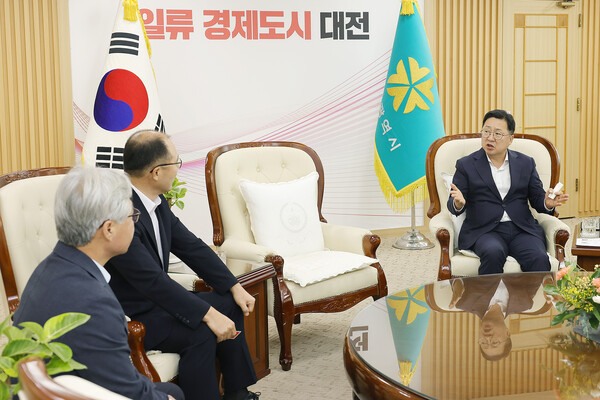 그린로드(주) 대전사랑운동 활성화 기부금 기탁