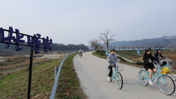 심천면 파랑자전거길 힐링로드, 자전거로 떠나는 특별한 여행
