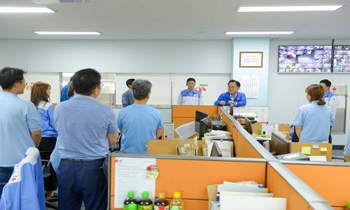 조충훈 순천시장, 지역 중소기업 방문…소통·일자리 창출 협력