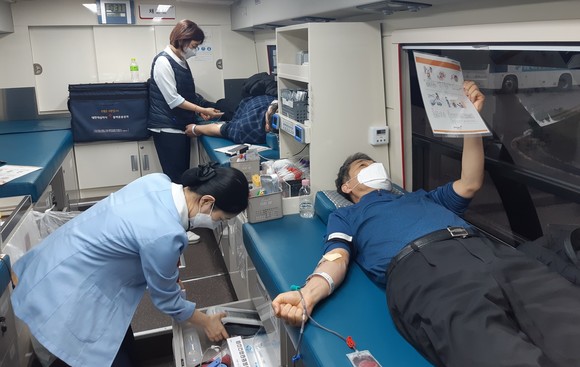 한국수자원공사 보령권지사, 코로나19로 인한 혈액수급난 극복 동참