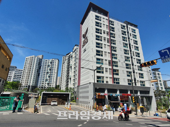 흑석리버파크자이 아파트 투시도