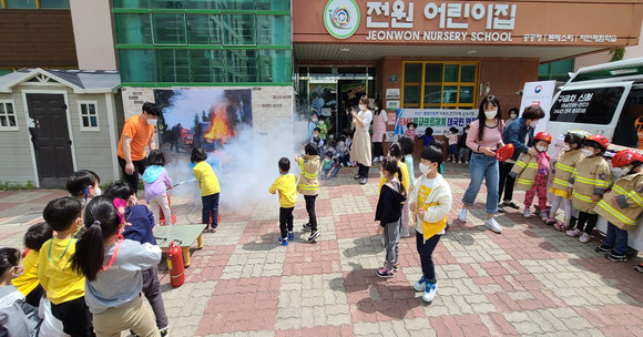 [포토] 안전은 우리 어린이들도 지킨다