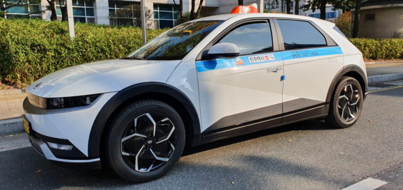 진주시 친환경 전기택시 12대 운행