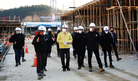 [소통의 민주 서산] 맹정호 서산시, 주택건설사업장 동절기 공사관리 실태 점검