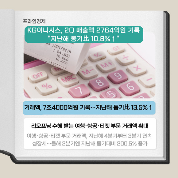 [카드] KG이니시스, 2분기 거래액 7조4000억원 달성