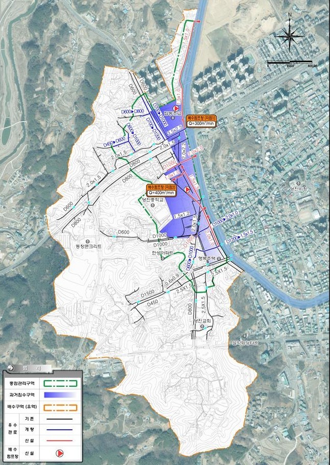 당진시 채운동 2024년 하수도정비 중점관리지역 선정