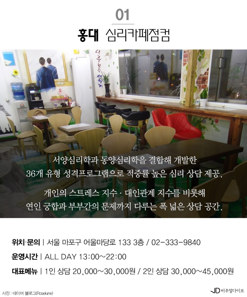 “내 마음이 보이니?” 심리 상담 카페 5
