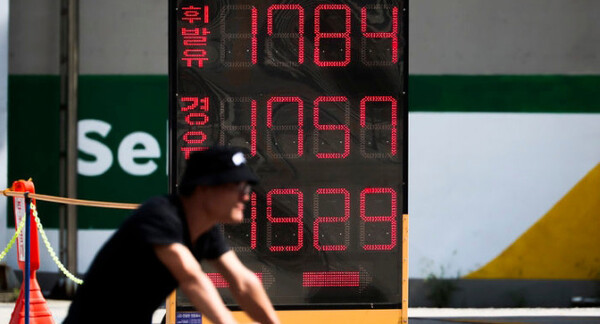 휘발유·경유 가격 9주째 동반상승…고공행진 기름값