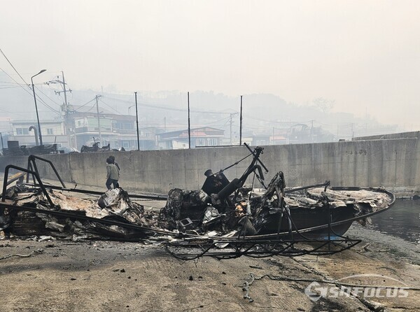 [영덕산불] 해양수산 분야 피해 72억 육박