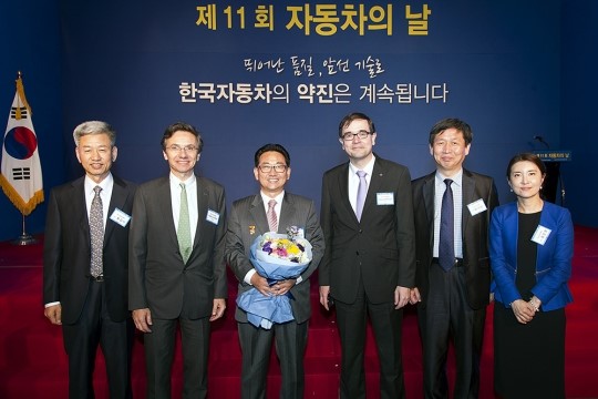 르노삼성차, 권상순 차량개발담당 이사 대통령 표창