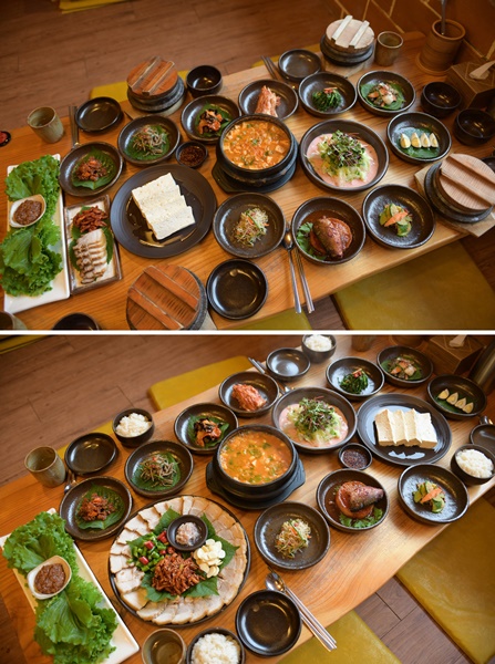 청정자연 금산에서 즐기는 정겨운 식도락, 대둔산 태고사 맛집 황토집사람들