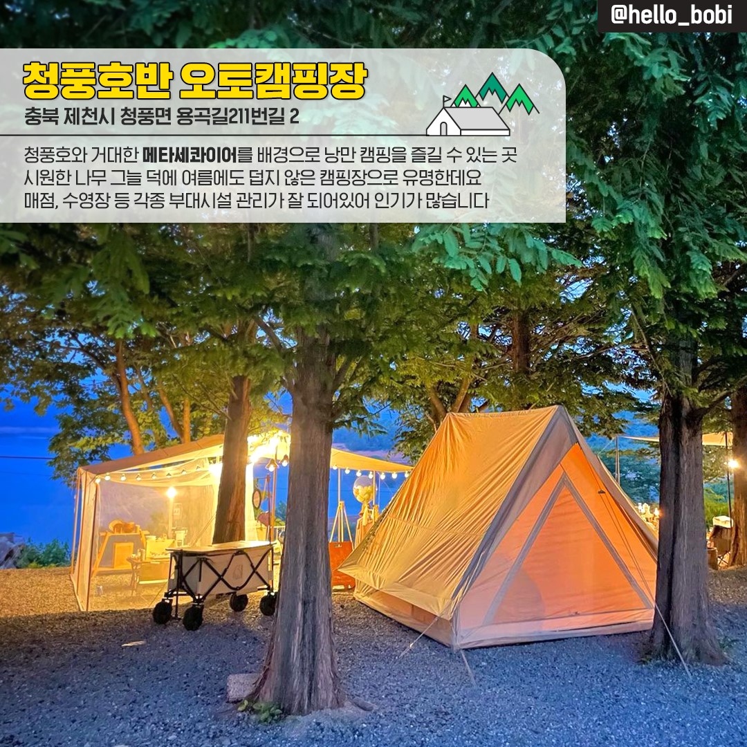 토레스 뽑을 이유 늘었다 쌍용차 선정 쾌적한 캠핑장 5곳 어디?