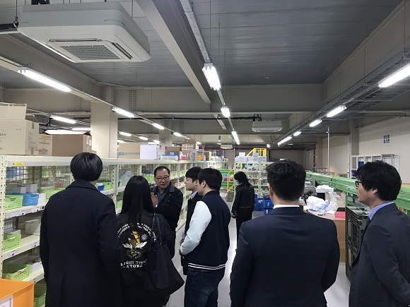 성남, 약대생 백제약품 물류센터 견학 진행