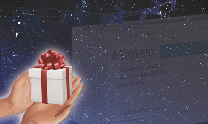 기다린 자가 받은 X-MAS 선물 엔트레스토 특허회피