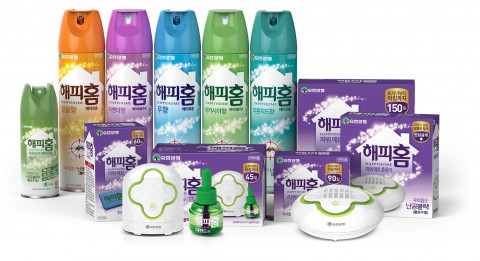 유한양행 ‘해피홈’, 살충제 시장 점유율 확대 박차