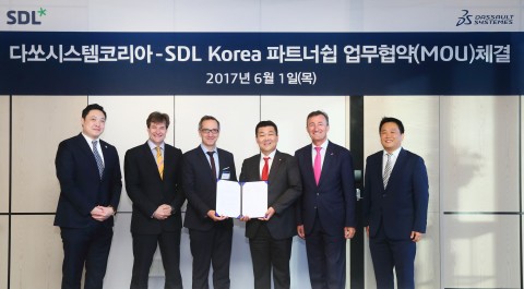 SDL, 다쏘시스템코리아와 전략적 파트너 제휴 발표