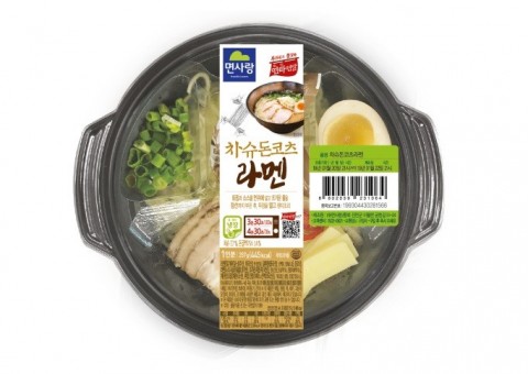 면사랑, 편의점 도시락면 차슈 돈코츠 라멘 출시