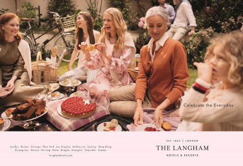 더 랭햄 호텔 앤 리조트, 새로운 로고와 글로벌 브랜드 캠페인 ‘Celebrate The Everyday’ 발표
