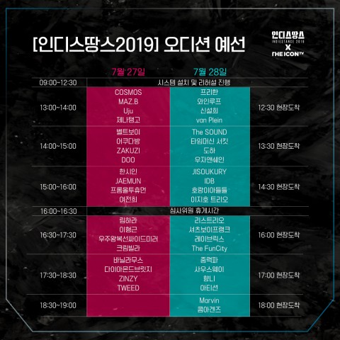 경기도 음악산업 육성사업 ‘인디스땅스 2019’ 역대 최다지원으로 접수 마감