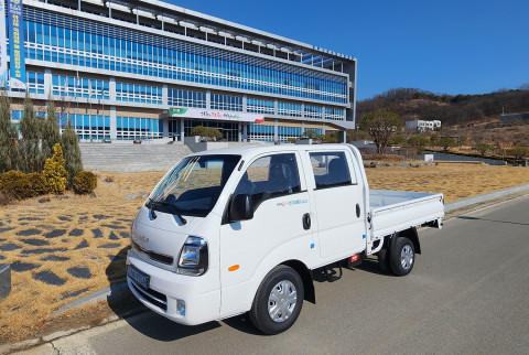 청주시청 상수도관리본부, 파워프라자 더블캡 전기화물차 도입