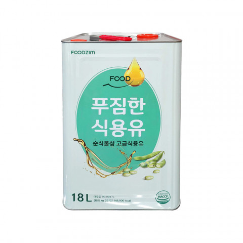 푸짐, 18L 업소용 식용유 전국 최저가 공동구매 진행