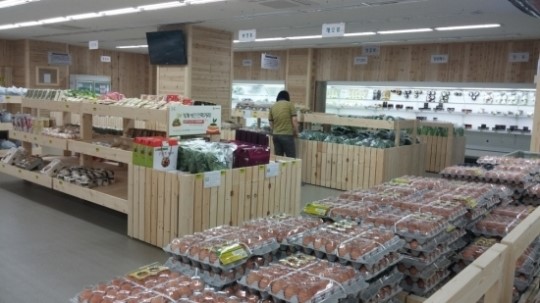 친환경 농산물 직거래 매장 전주에 둥지