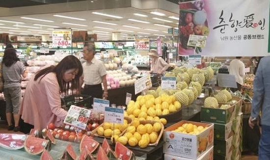 남원 농산물 일본 공략